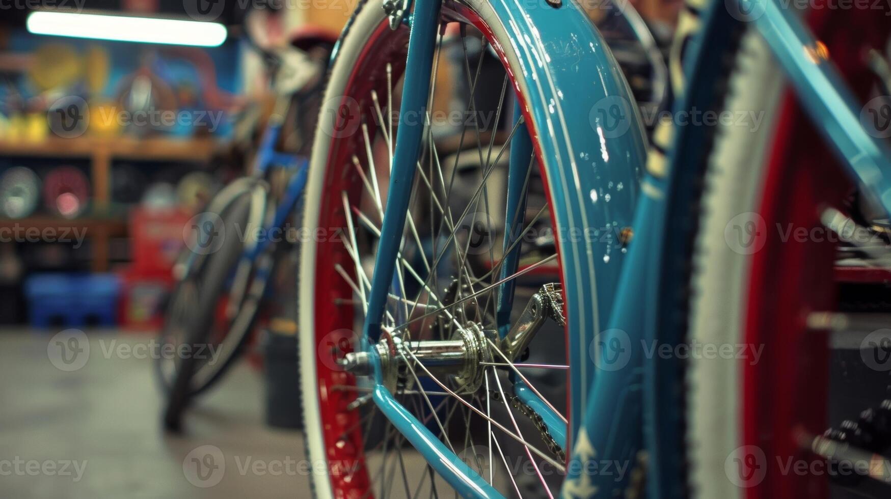 van stedelijk pendelaars naar avontuurlijk offroaders de Op maat fiets werkplaats is een hub van creativiteit en innovatie brengen droom Fietsen naar leven een bouwen Bij een tijd foto