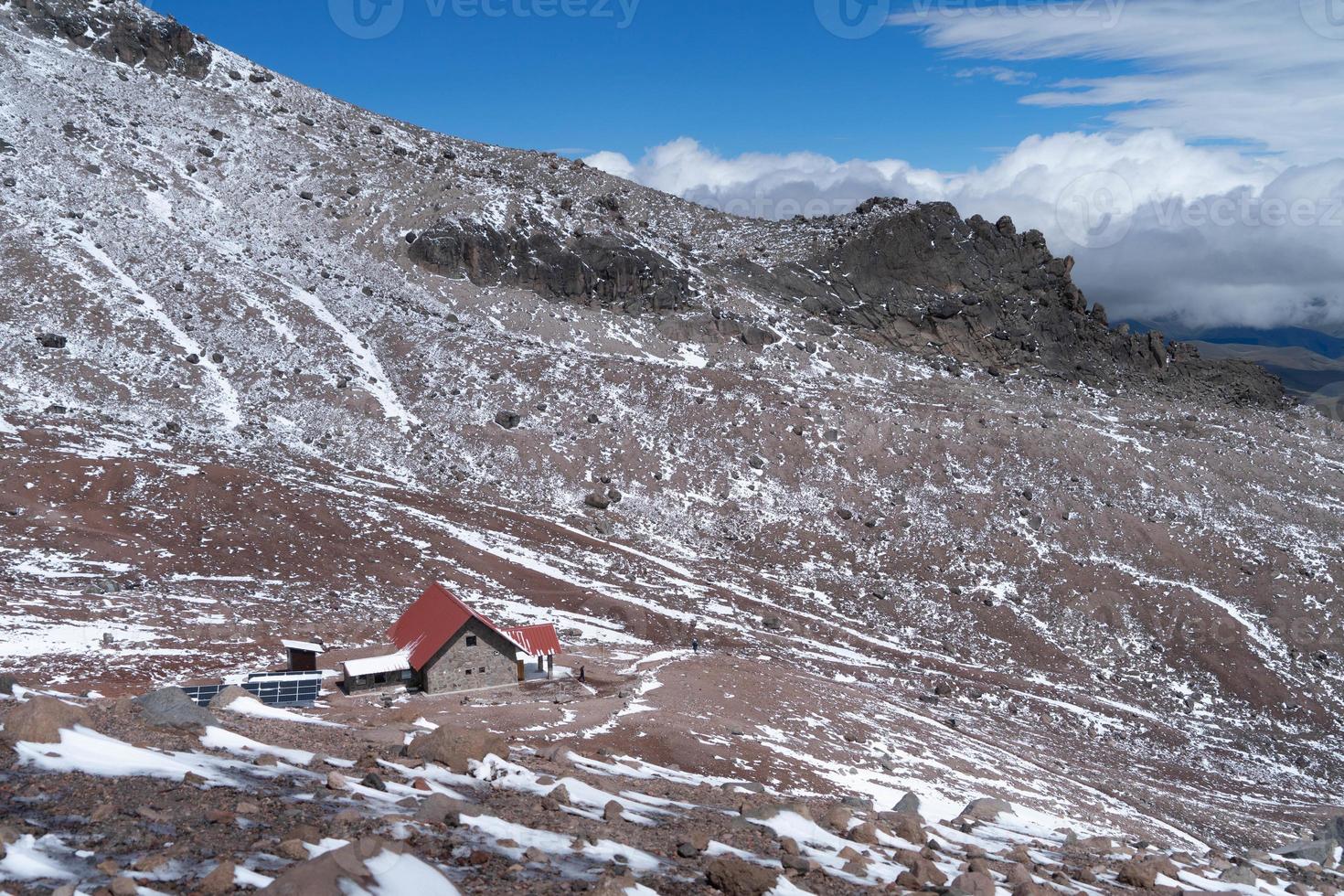 chimborazo vulkaan, ecuador foto