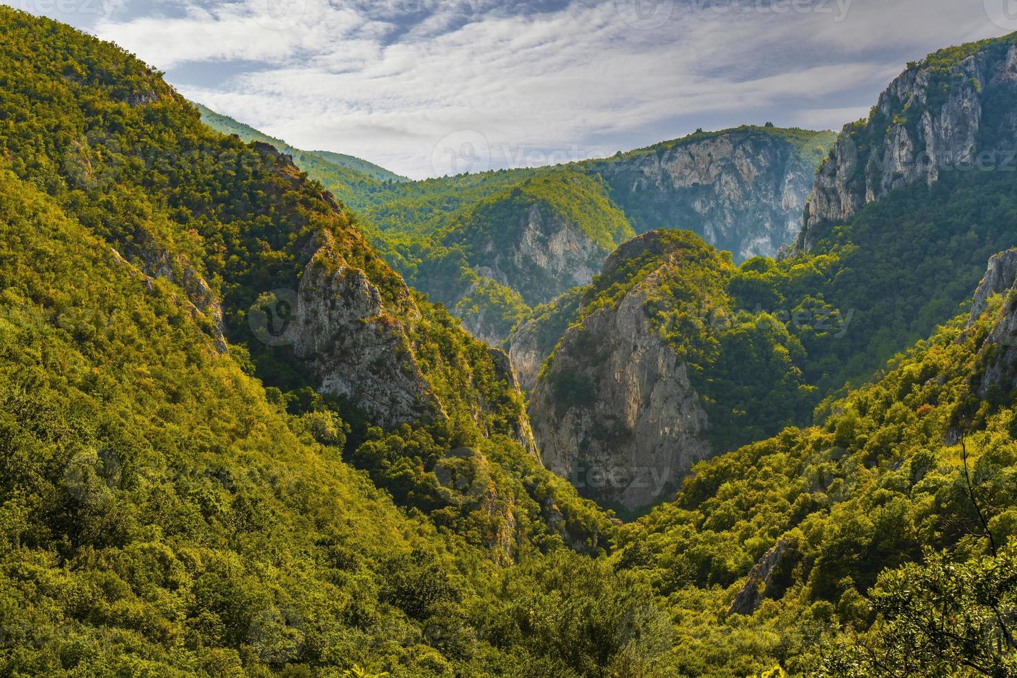 lazar's canyon bij bor in het oosten van servië foto