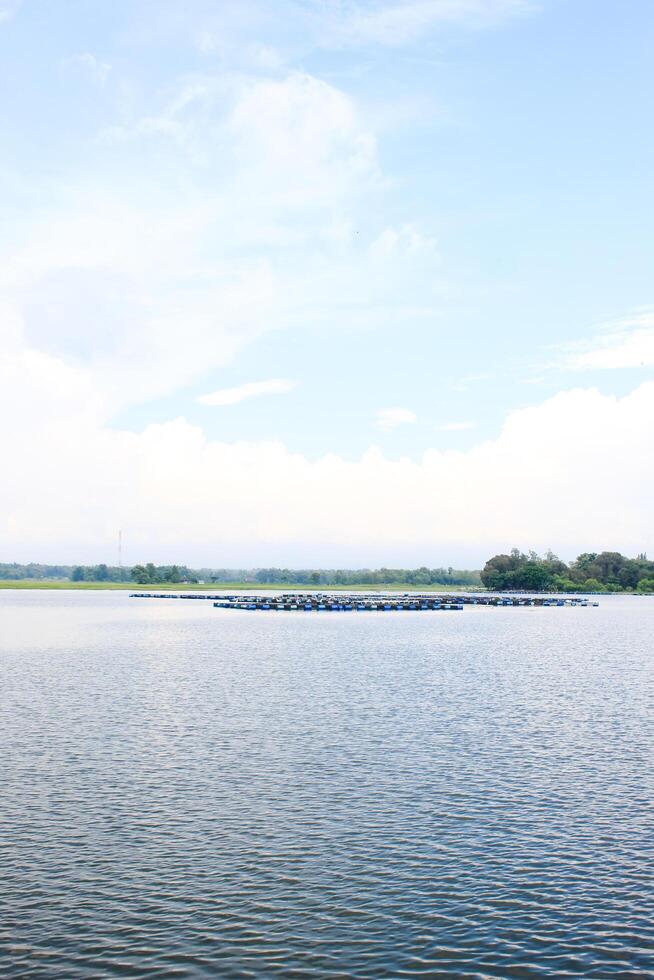 Indonesisch meer scape Bij zomer foto