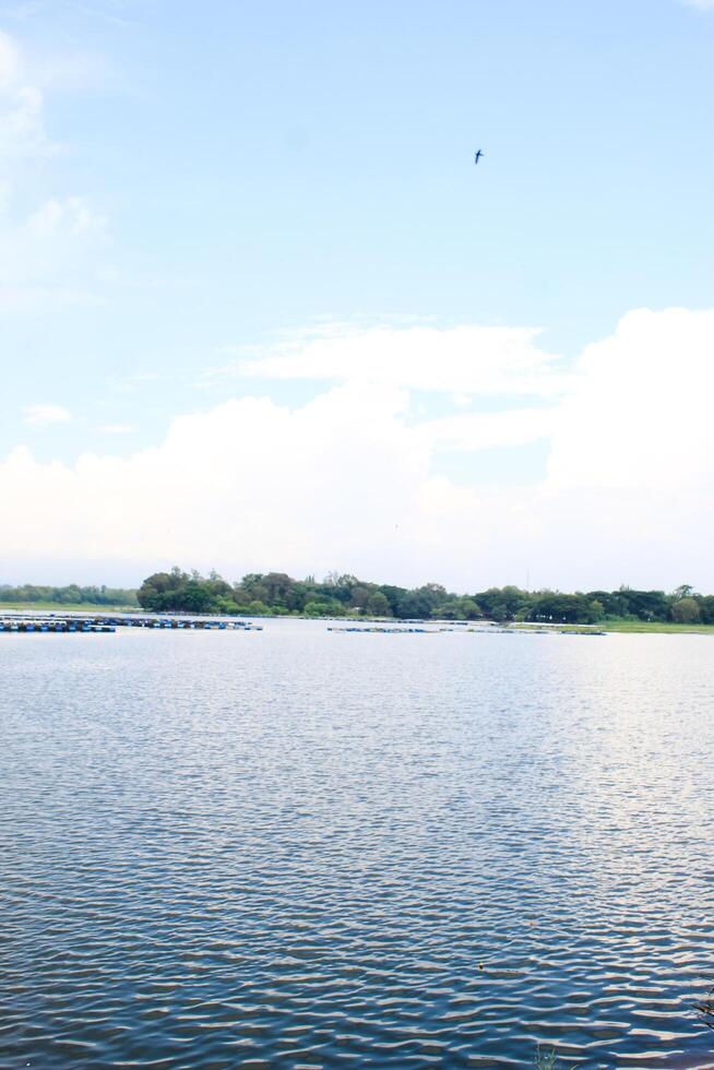 Indonesisch meer scape Bij zomer foto