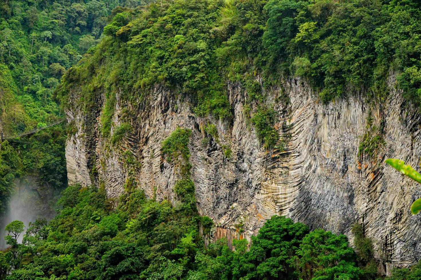 pailon del diablo, ecuador foto