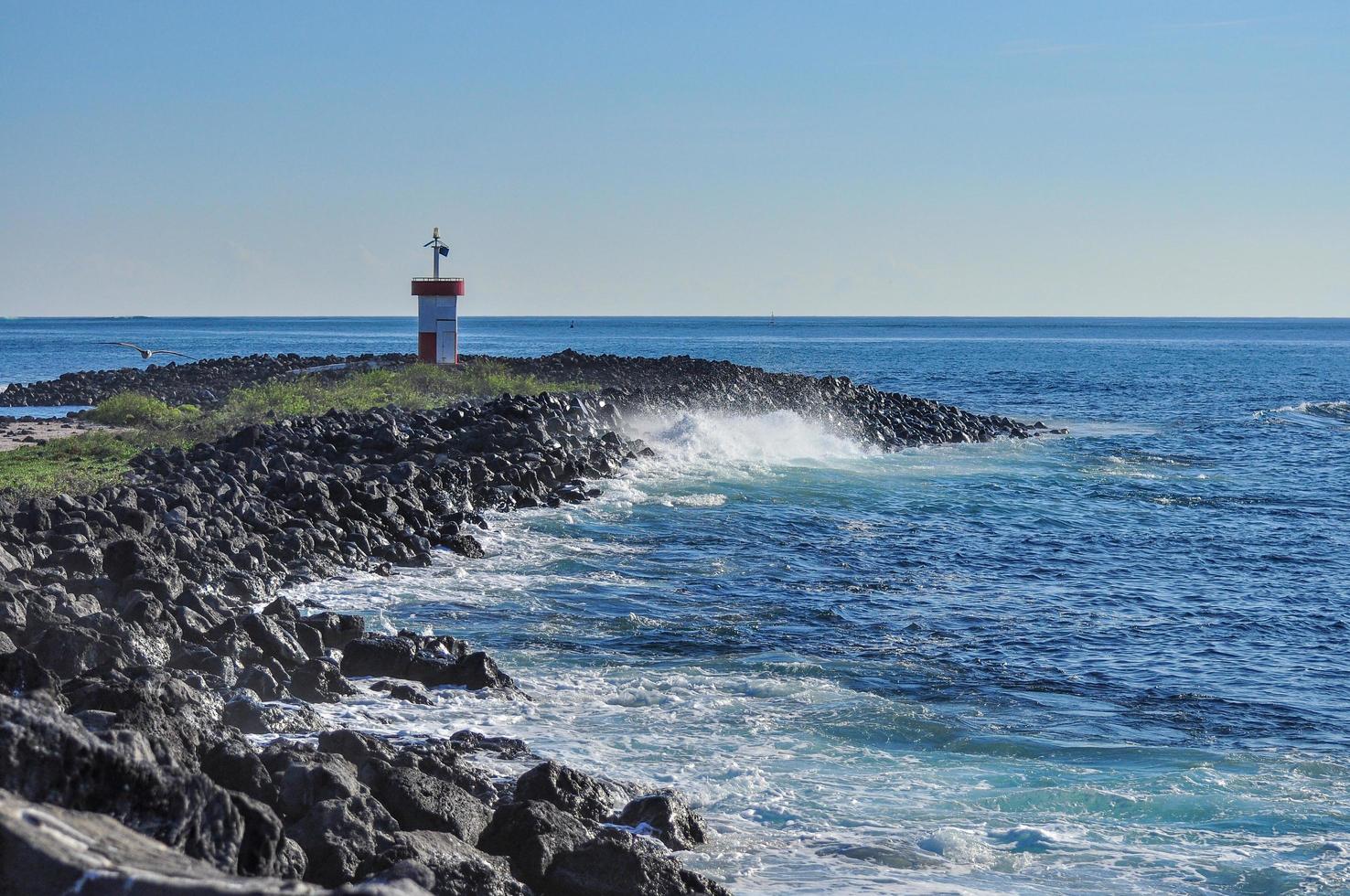 vuurtoren, galapagos, ecuador foto