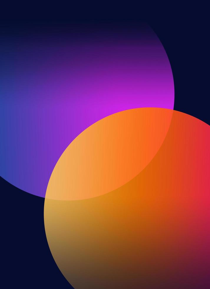 abstracte kleurverloopillustratie met oranje en paarse kleur. gradiëntsjablonen met zachte textuur en lichte kleuren. toepasbaar voor ontwerpomslag, sociale media, behang, poster en meer. foto