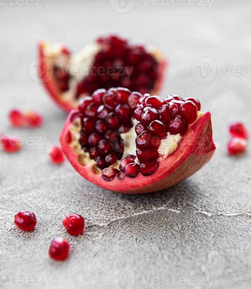 rijpe granaatappelvruchten foto