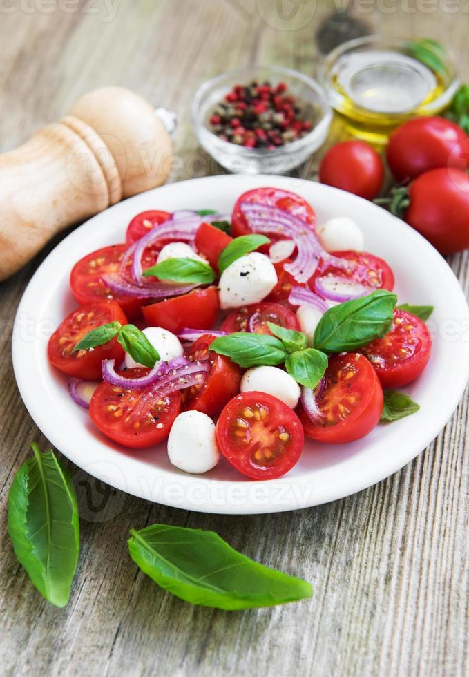 Italiaanse Caprese Salade foto