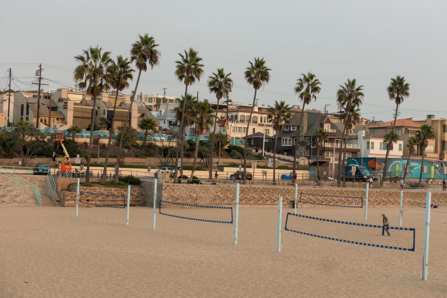 Huntington Beach, ca, 2021 - mensen op het strand foto