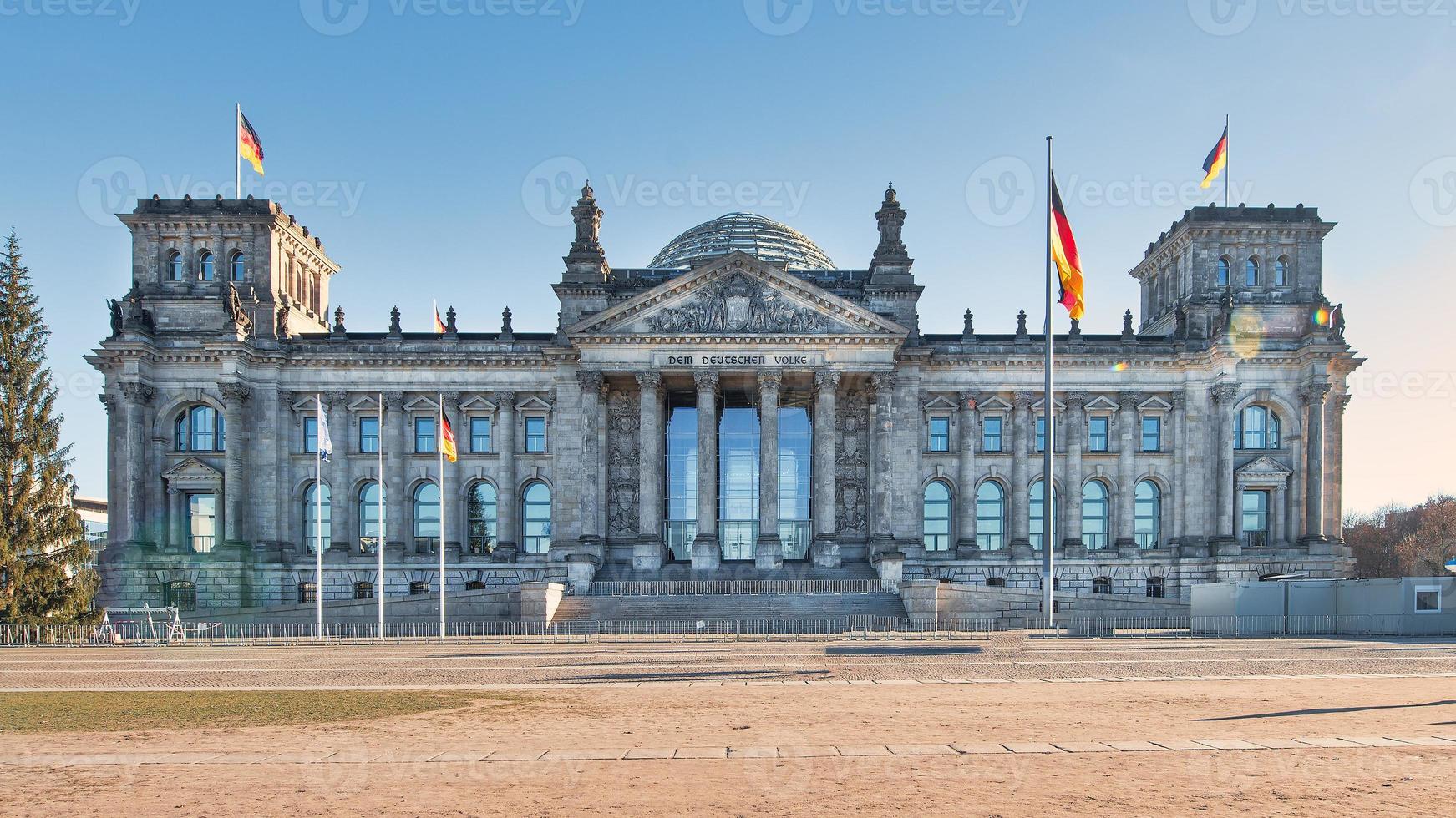 Rijksdaggebouw in berlijn foto