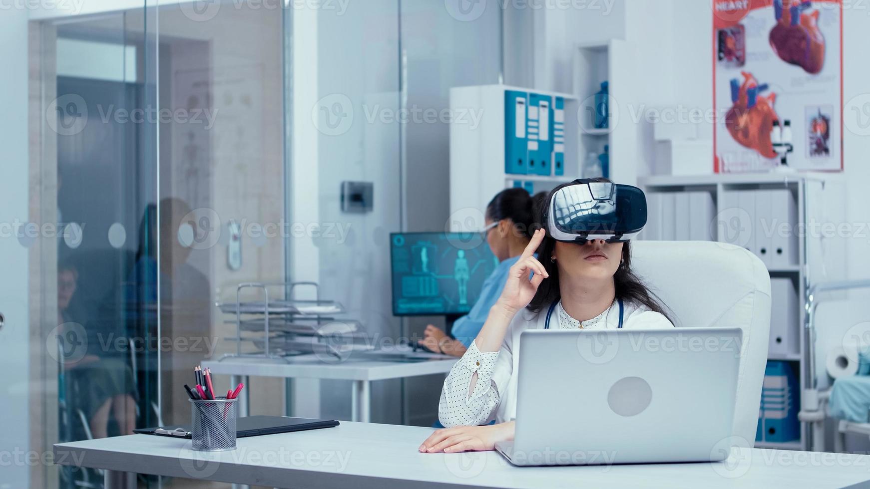 onderzoek in de geneeskunde met virtual reality foto