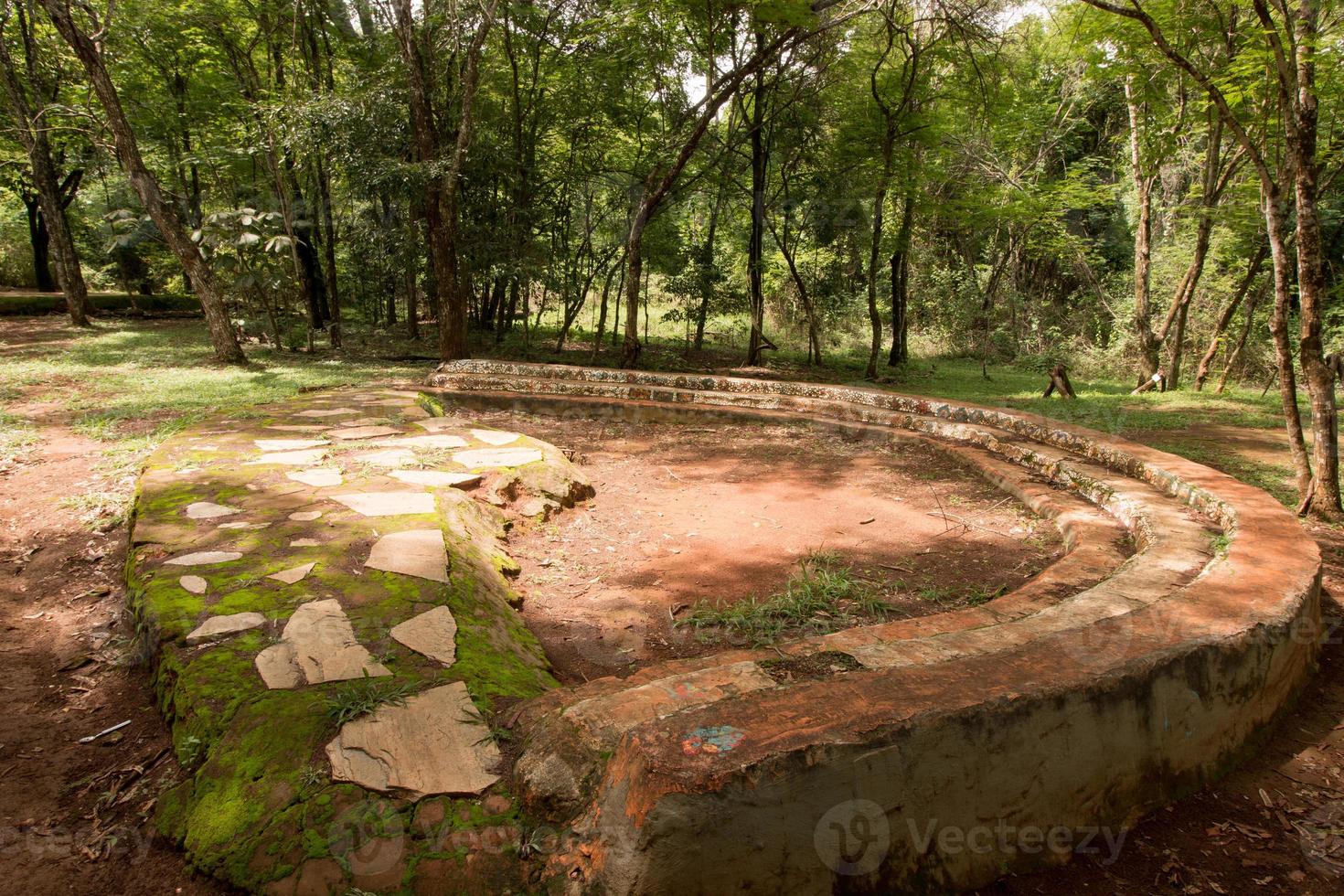 in het olhos d agua park in de noordvleugel van brasilia, brazil foto