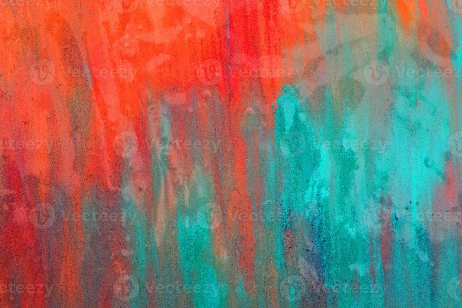abstract geschilderde olietextuur full colour en veelkleurig. regenboog textuur achtergrond. vloeibare patroon textuur achtergrond. schilderijen met marmering. marmeren textuur. verf spatten. kleurrijke vloeistof. foto