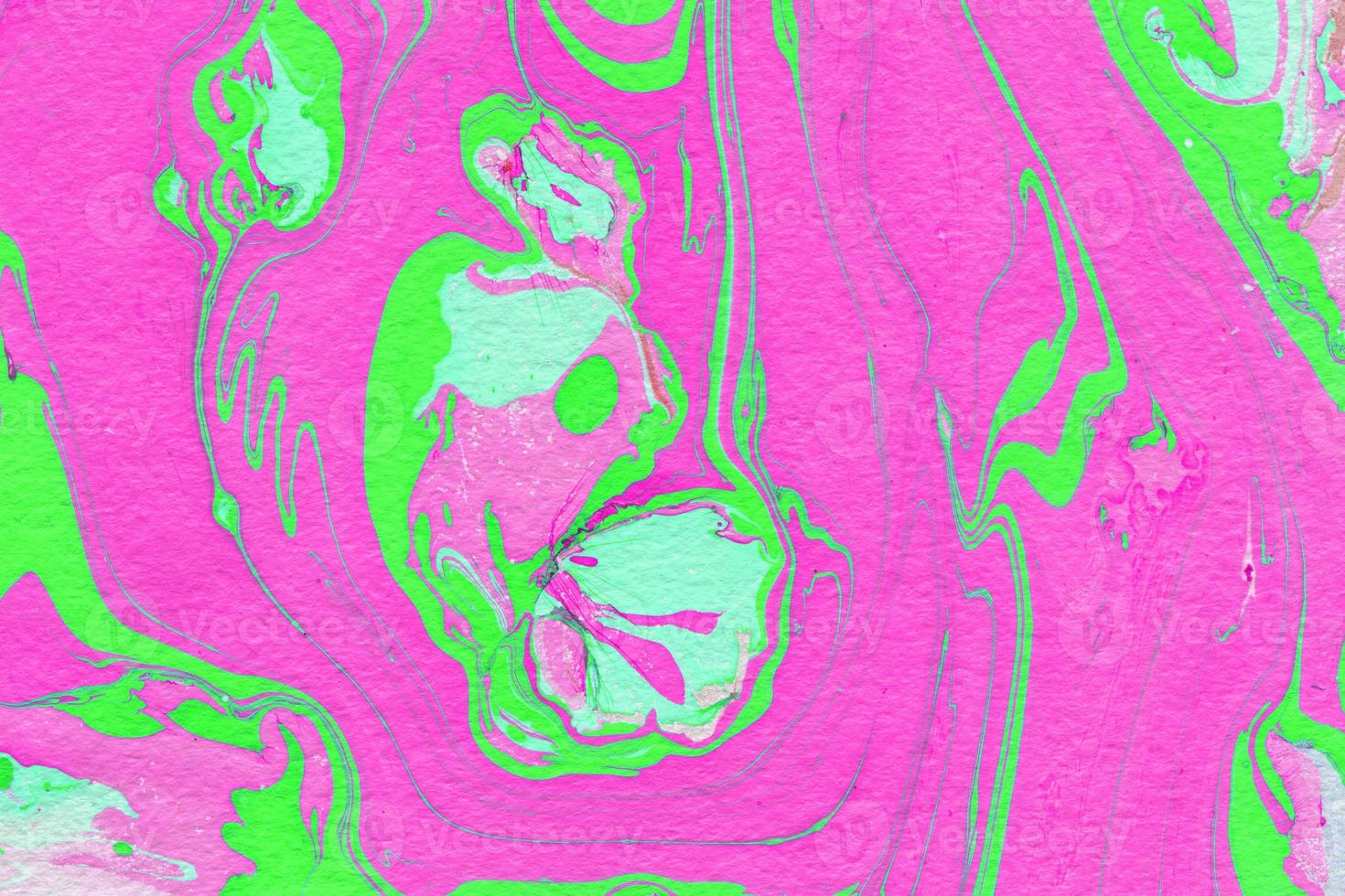 abstracte inkt background.winter roze en groene marmeren inkt papier texturen op witte aquarel background.wallpaper voor web- en game-design. foto