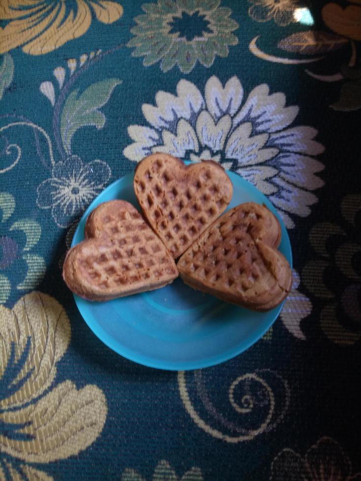 wafili cake is een typisch Indonesische cake die meestal aanwezig is bij religieuze evenementen. foto