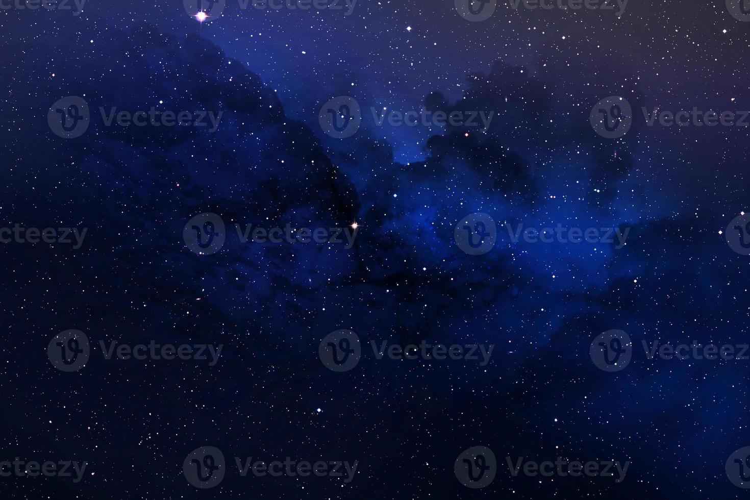 donkerblauwe ruimte kleur textuur abstracte achtergrond, ruimte kleur in melkweg in zwart foto