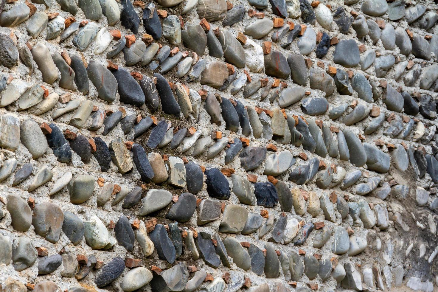 Georgische stenen muur foto