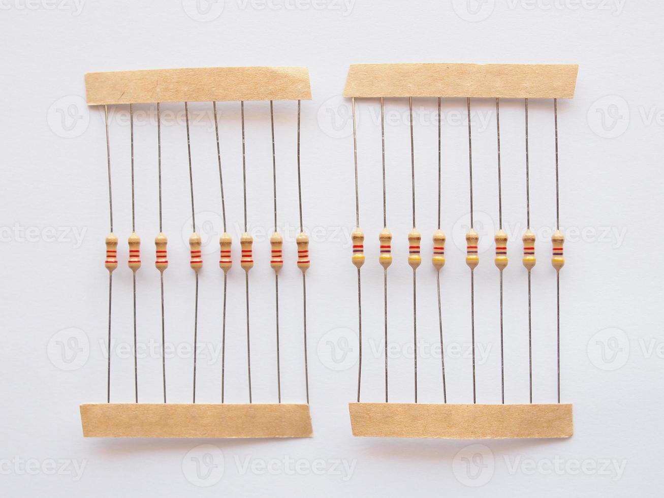 passieve elektronische weerstand: foto