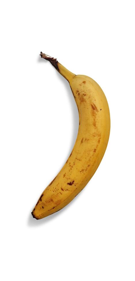 Banaan geïsoleerd fruit met plak en bladeren geïsoleerd en collectie groenten op een wit foto