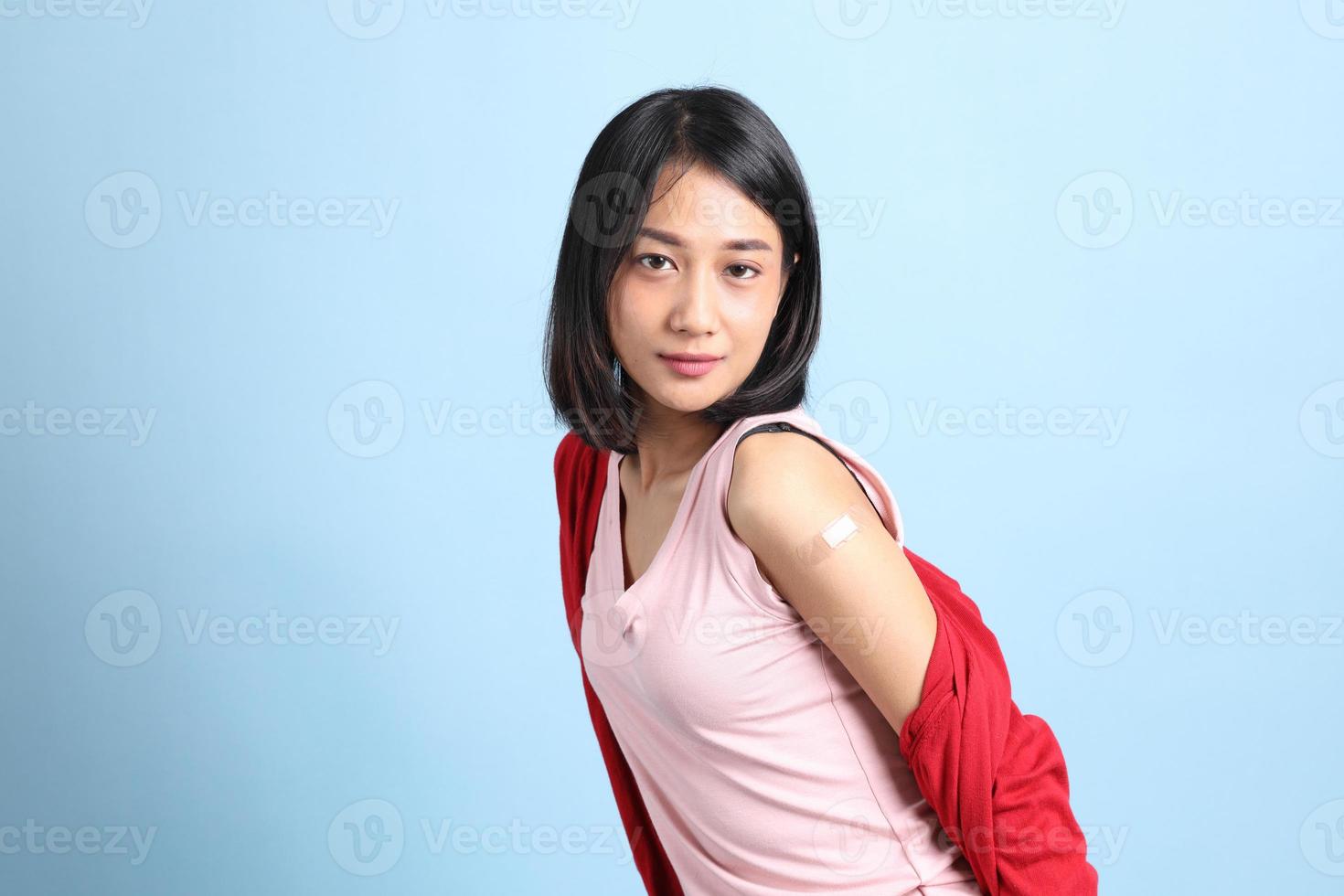 schattige aziatische vrouw foto