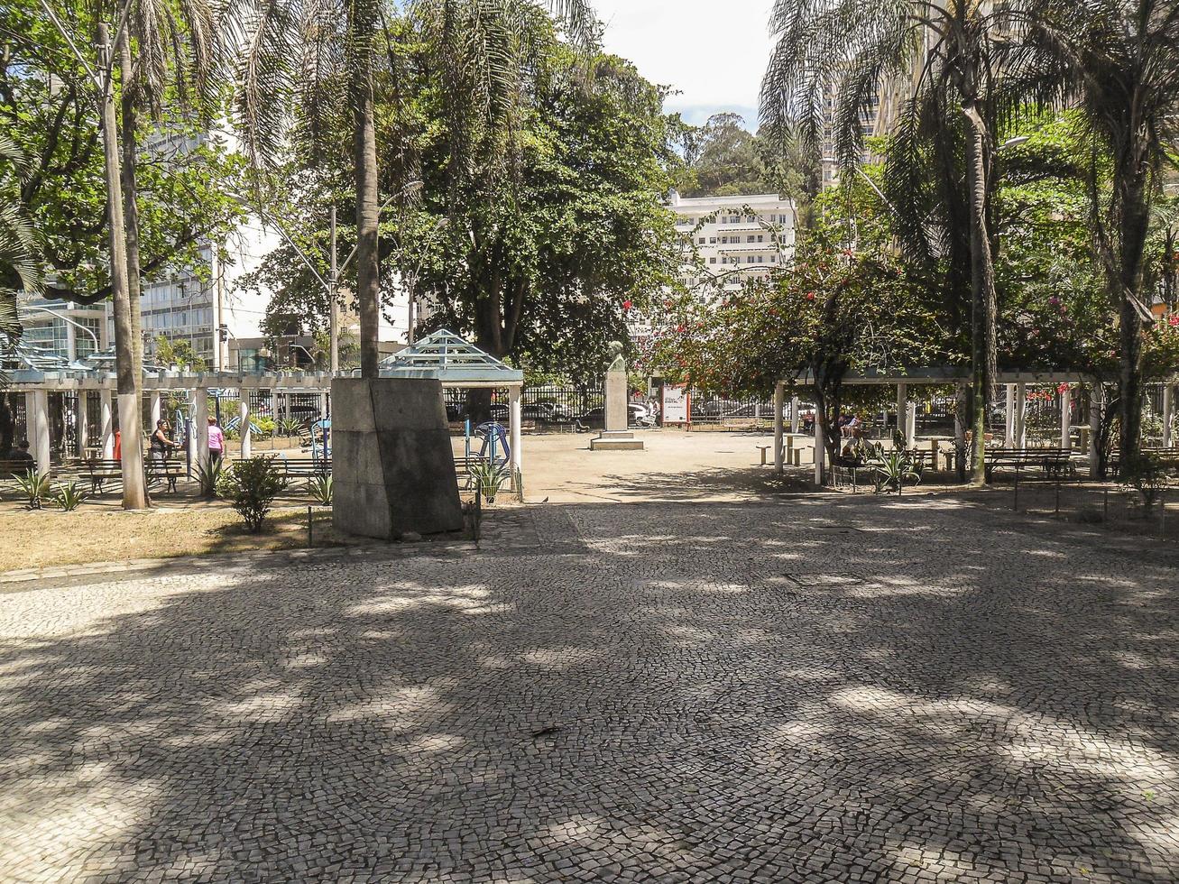 Getulio Vargas-plein in Niteroi, Rio de Janeiro, Brazilië foto
