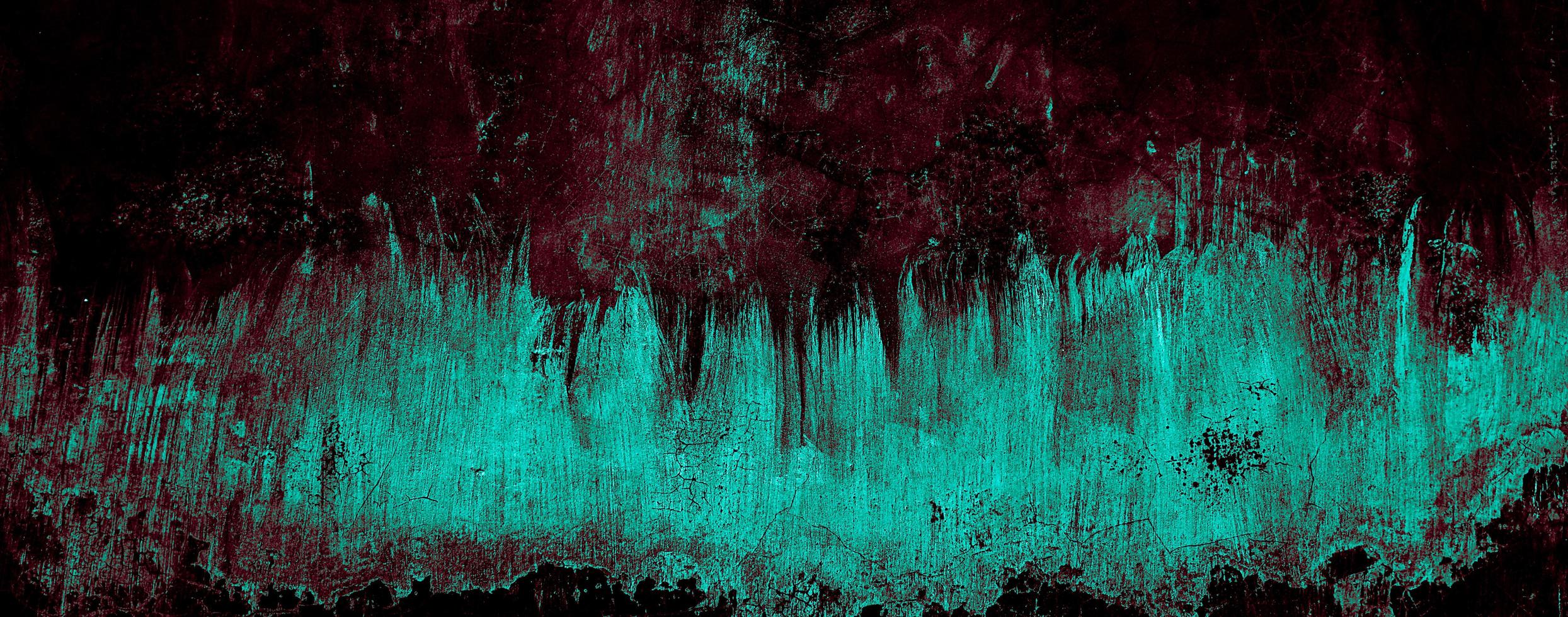 donker rode en blauwe abstracte grunge textuur muur achtergrond foto