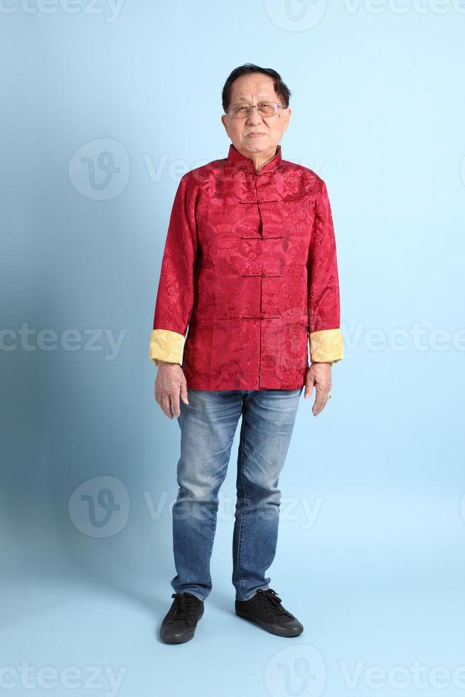 senior chinese man foto