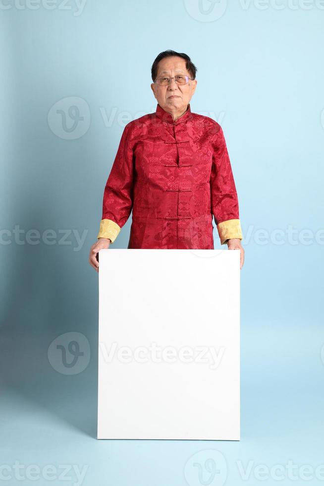 senior chinese man foto