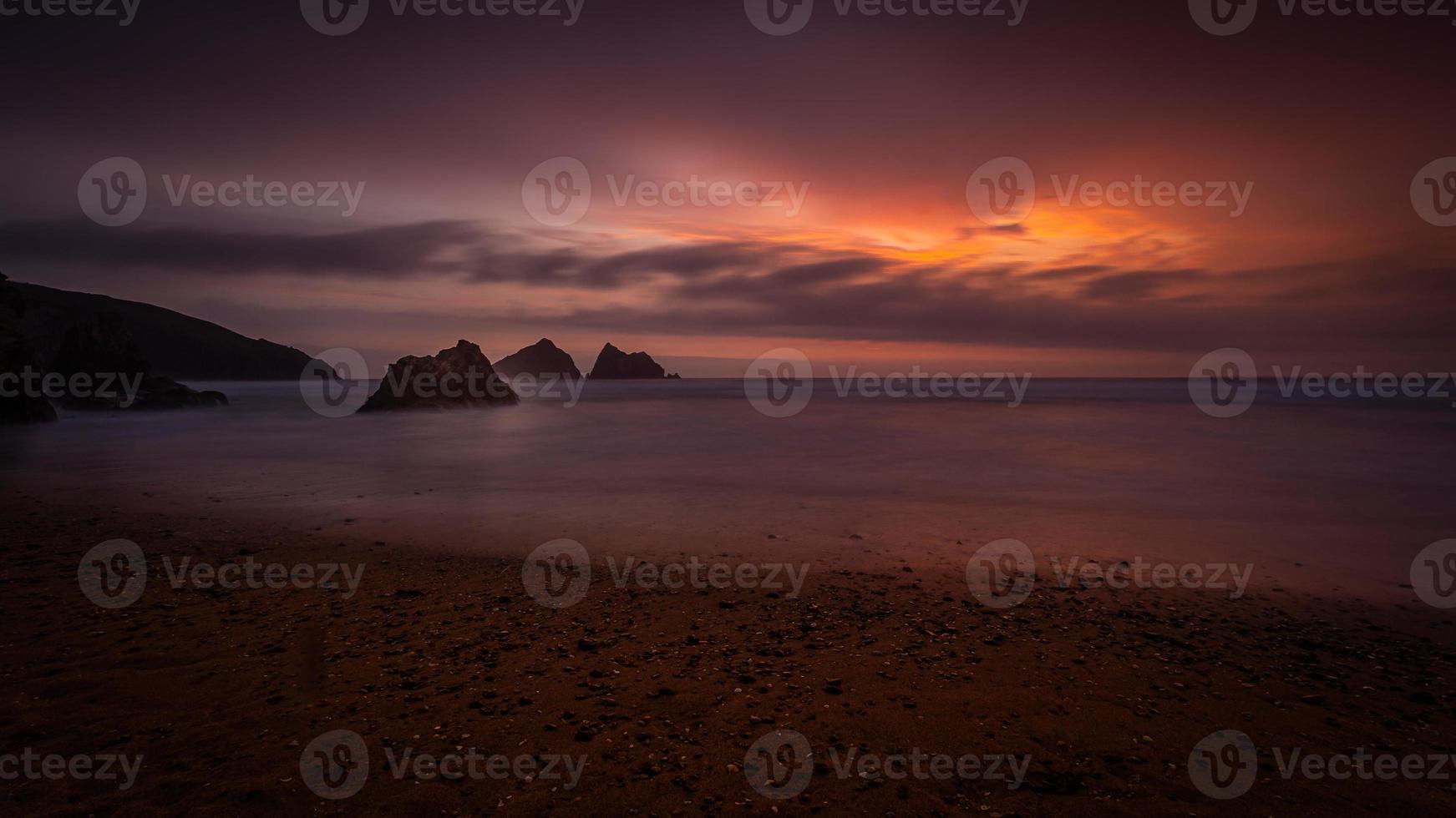 Holywell Beach Cornwall foto