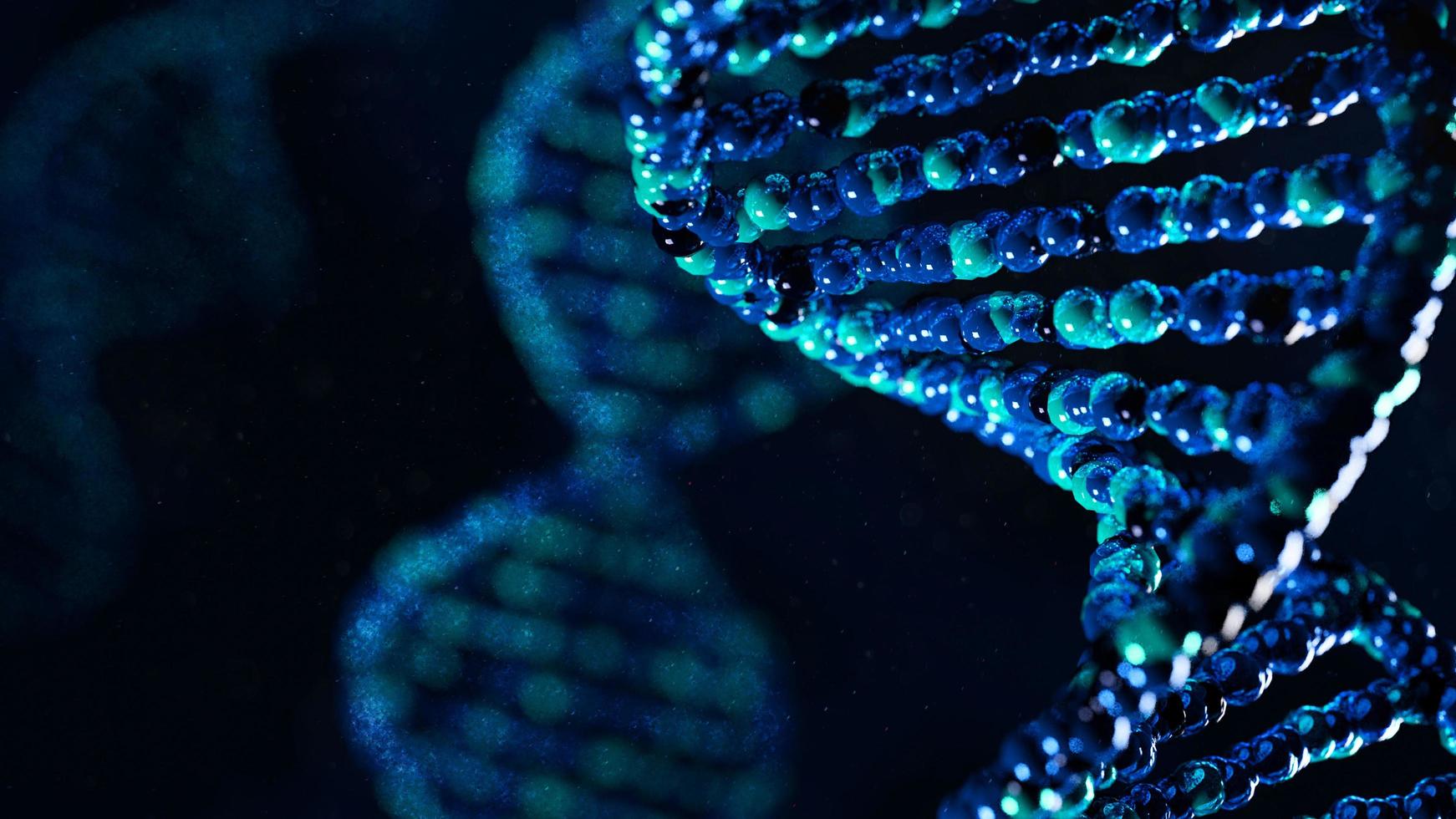 enkele blauwe dna-achtergrond donker abstracte blauwe structuur oppervlaktetextuur foto