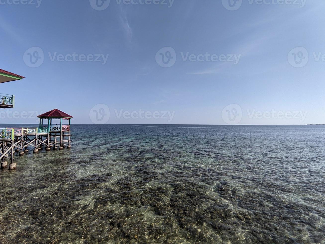 dato strand landschap sulawesi indonesië foto