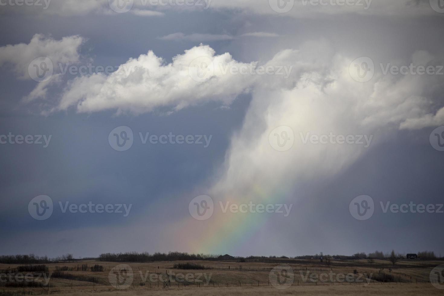 prairie onweerswolken foto