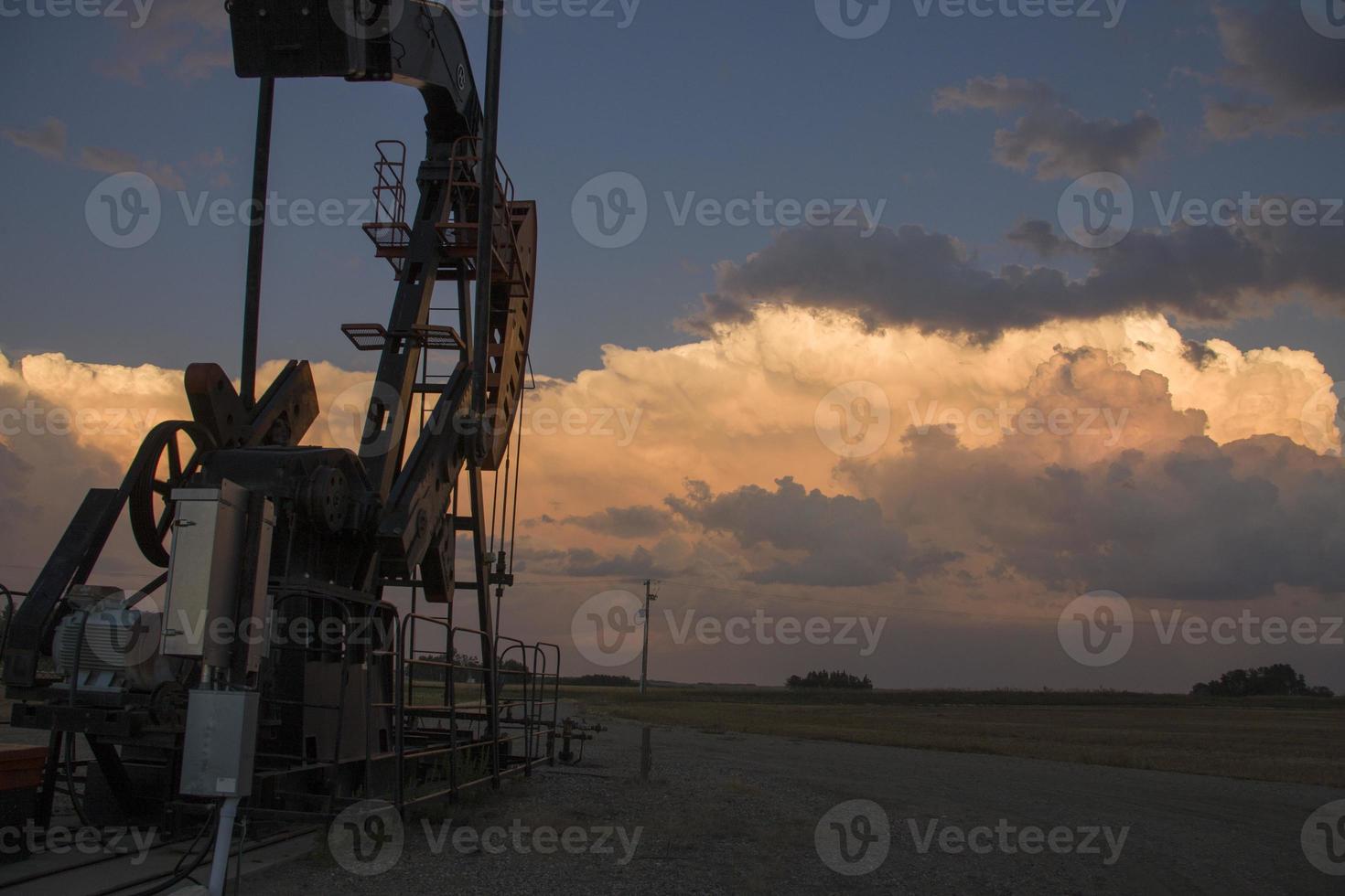 prairie onweerswolken foto