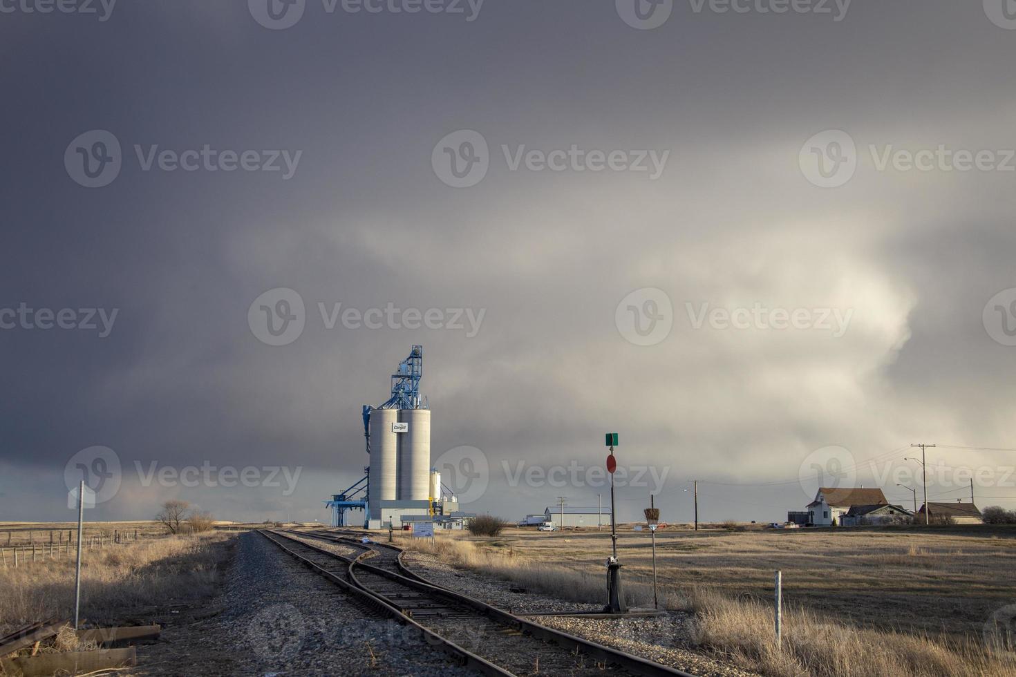 prairie onweerswolken foto