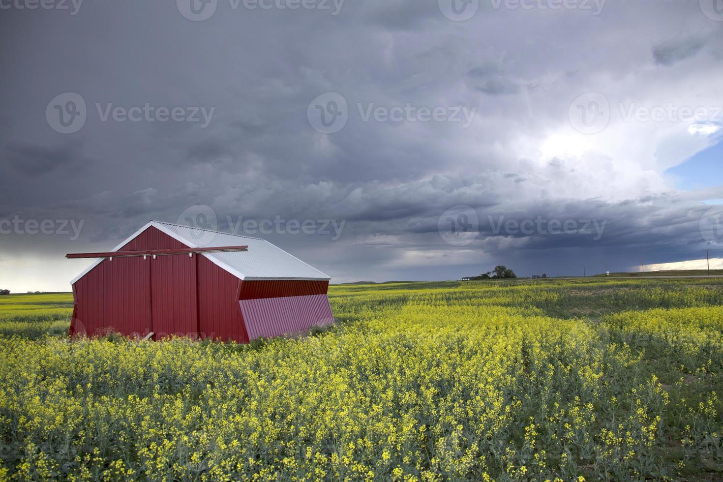 prairie onweerswolken foto