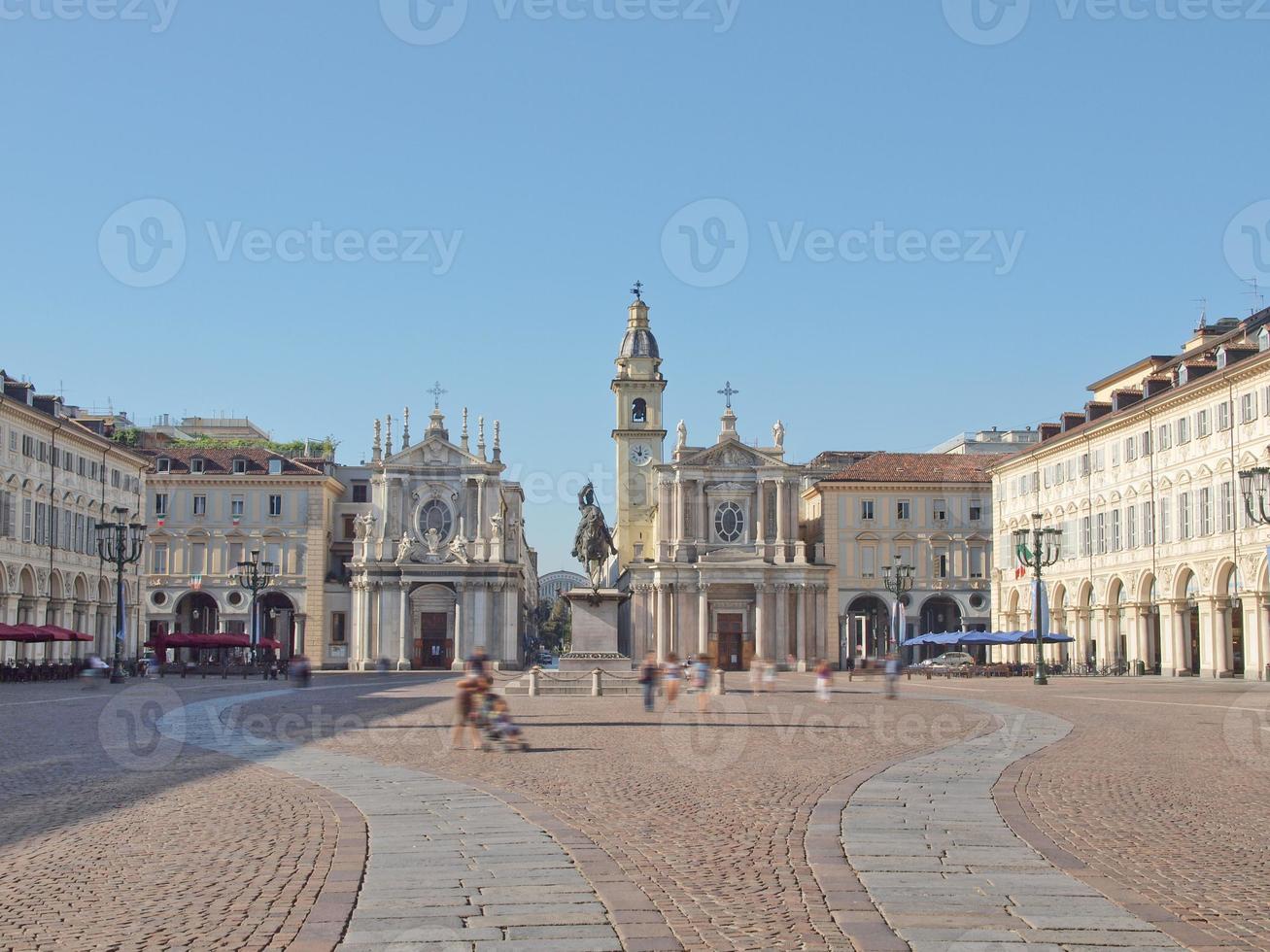 Piazza San Carlo, Turijn foto