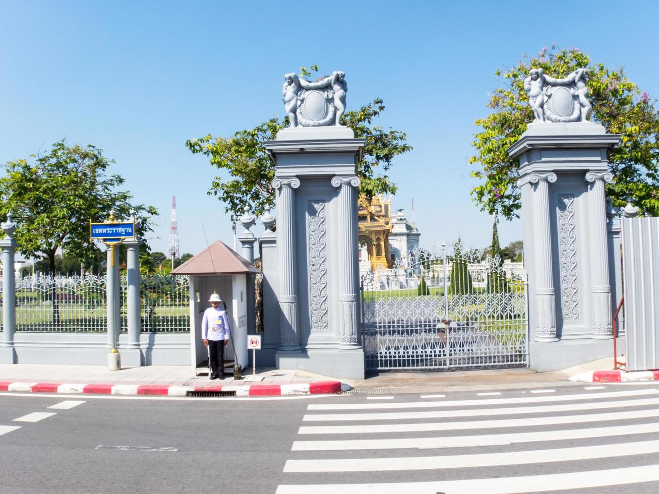 het terrein van het dusit-paleis bangkok thailand31 december 2018. foto