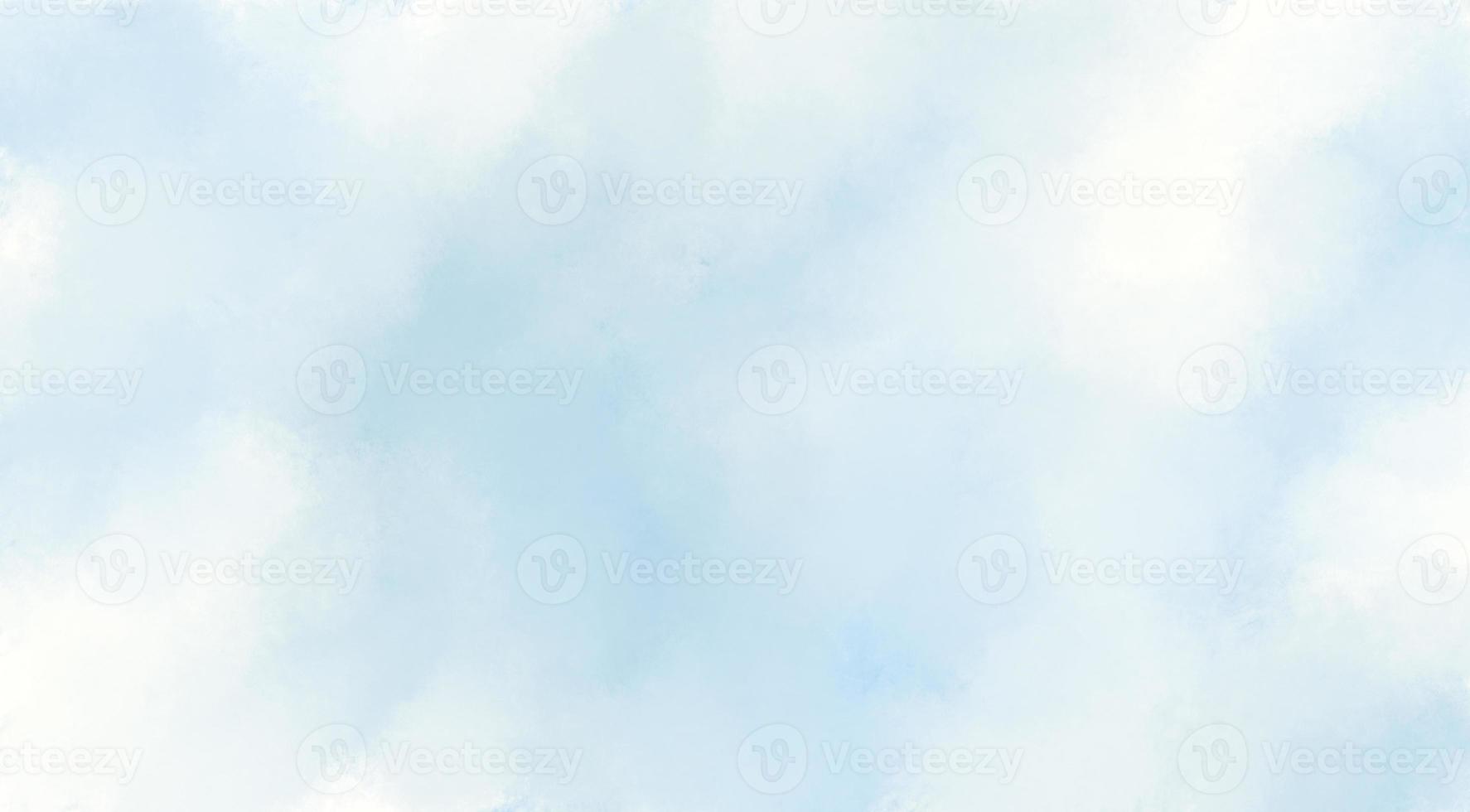 abstracte pastel blauwe achtergrond, aquarel concept foto