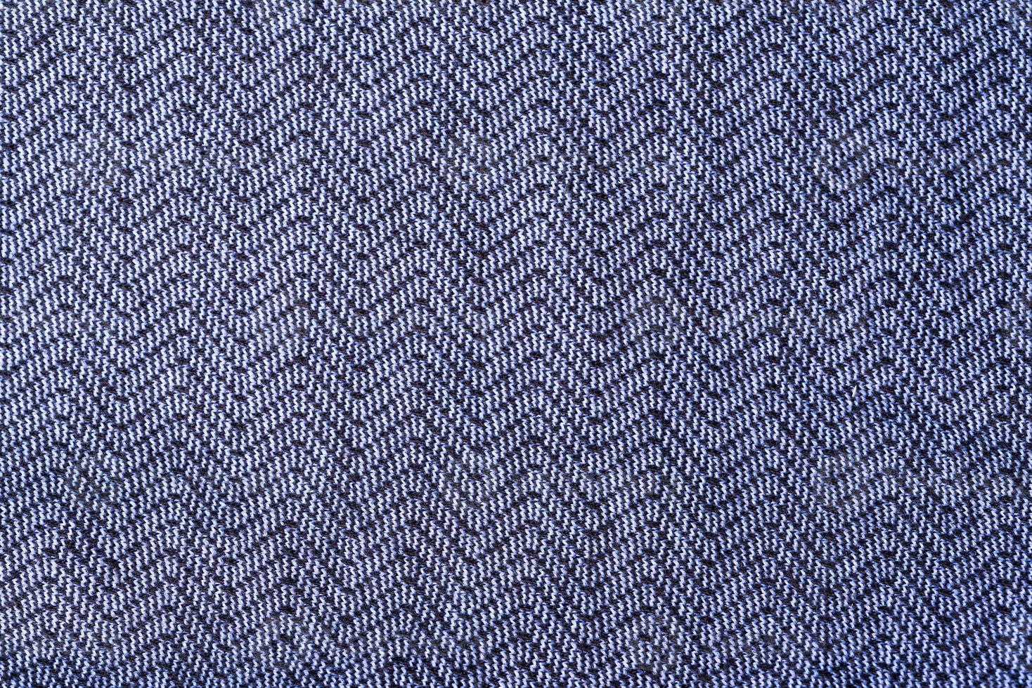 kwalitatieve blauwe stoffentextuur. abstracte achtergrond. detailopname. foto