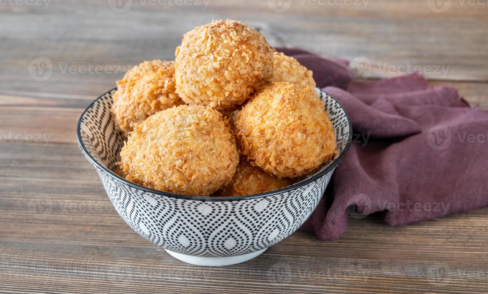 schaaltje kroketten foto