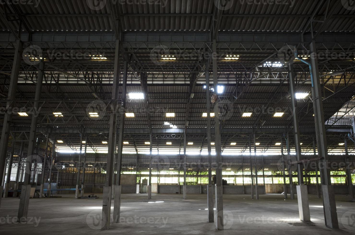 verlaten fabrieksachtergrond foto