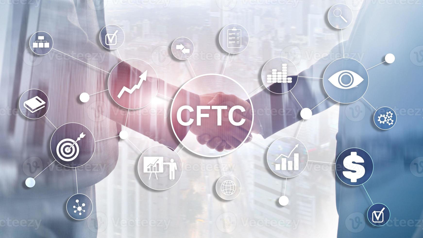 cftc us commodity futures trading commissie business finance regelgeving concept foto