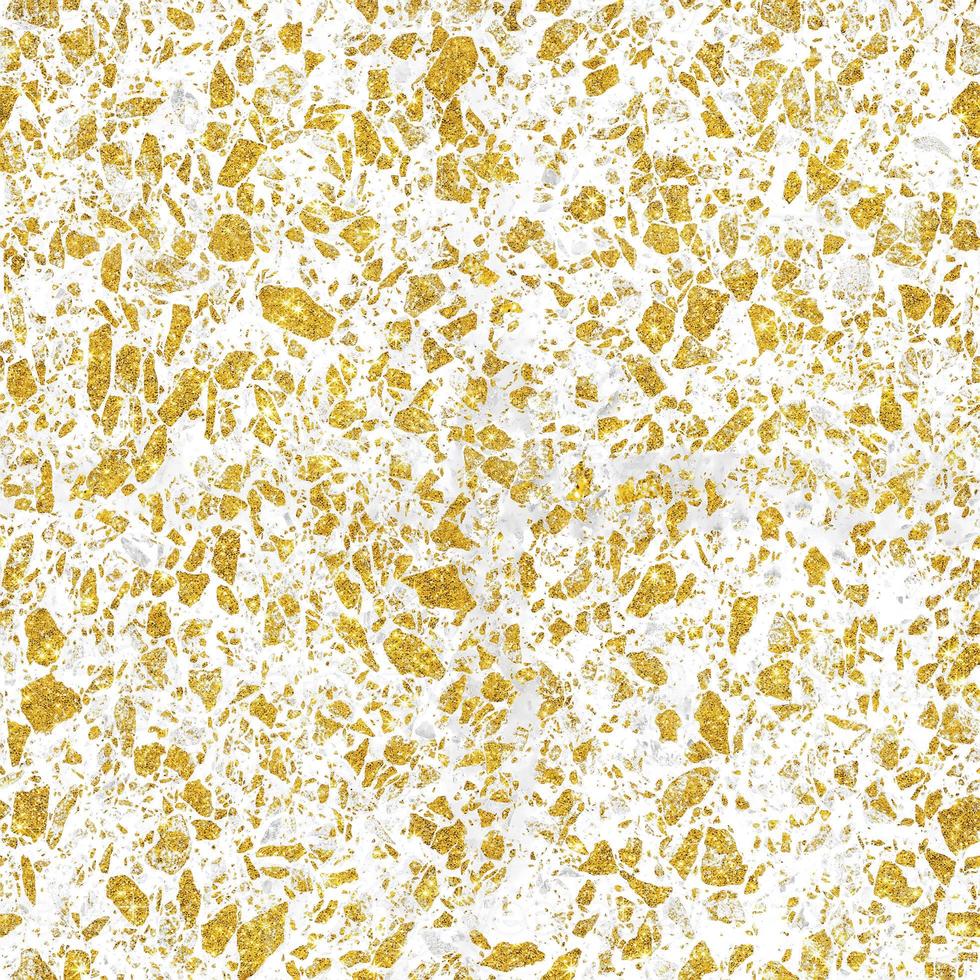 gouden terrazzo luxe naadloos patroon foto