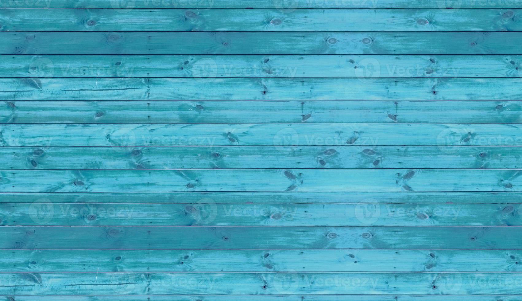 getextureerde verticale turquoise houten planken foto