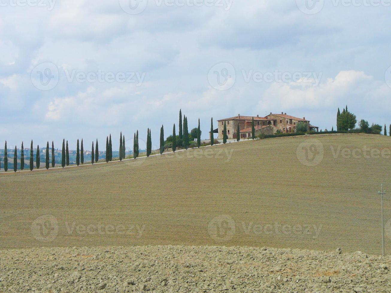 san quirico orcia, toscane, italië foto