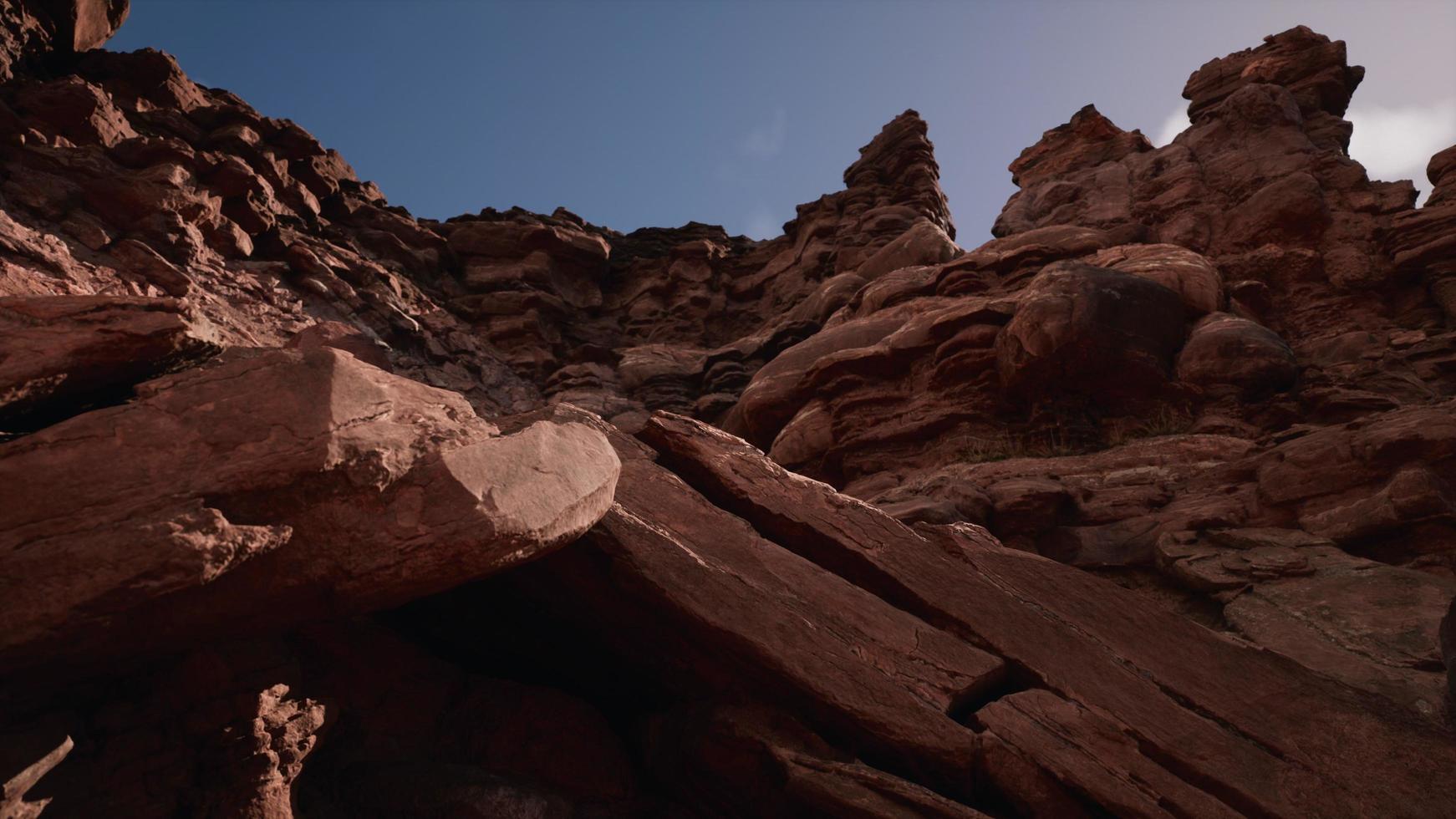 grand canyon nationaal park rode rotsen foto