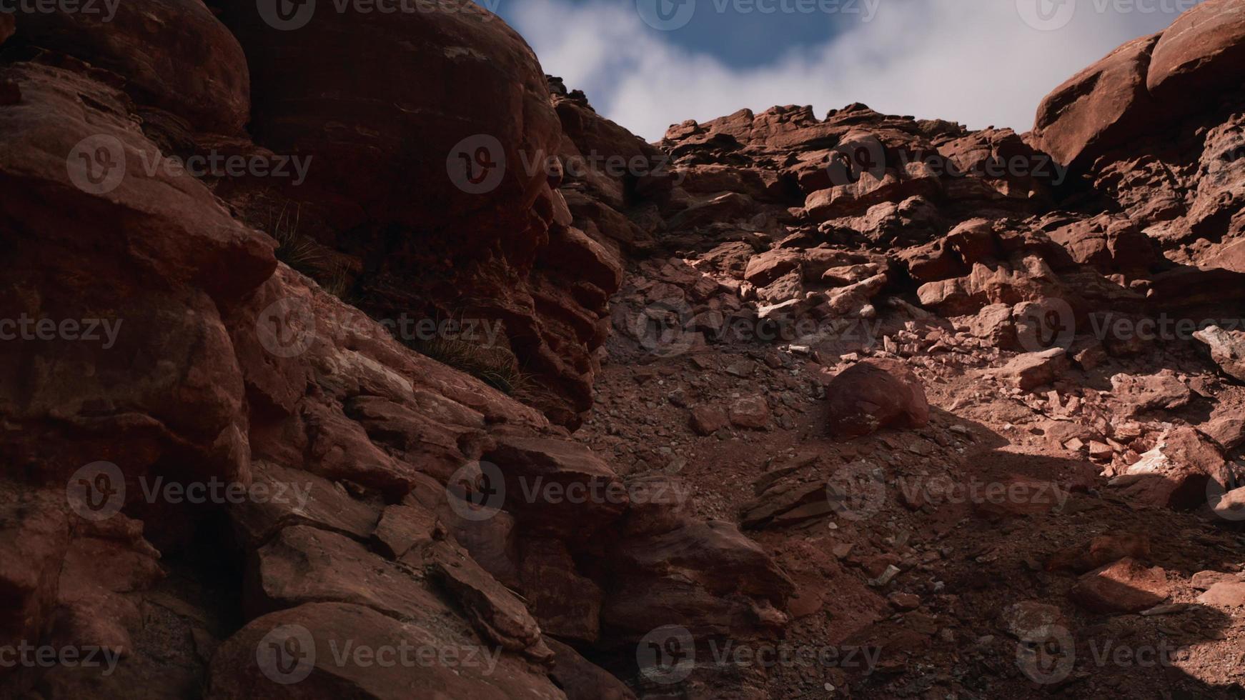 grand canyon nationaal park rode rotsen foto