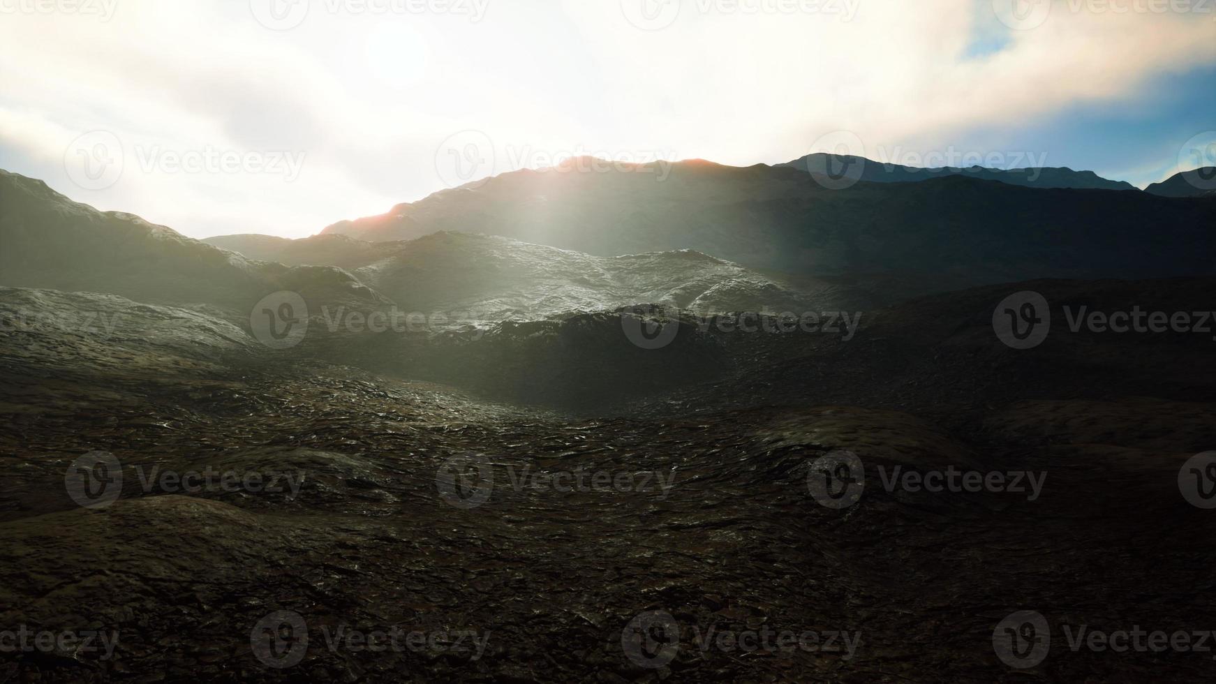 bergen van afghanistan bij zonsondergang foto