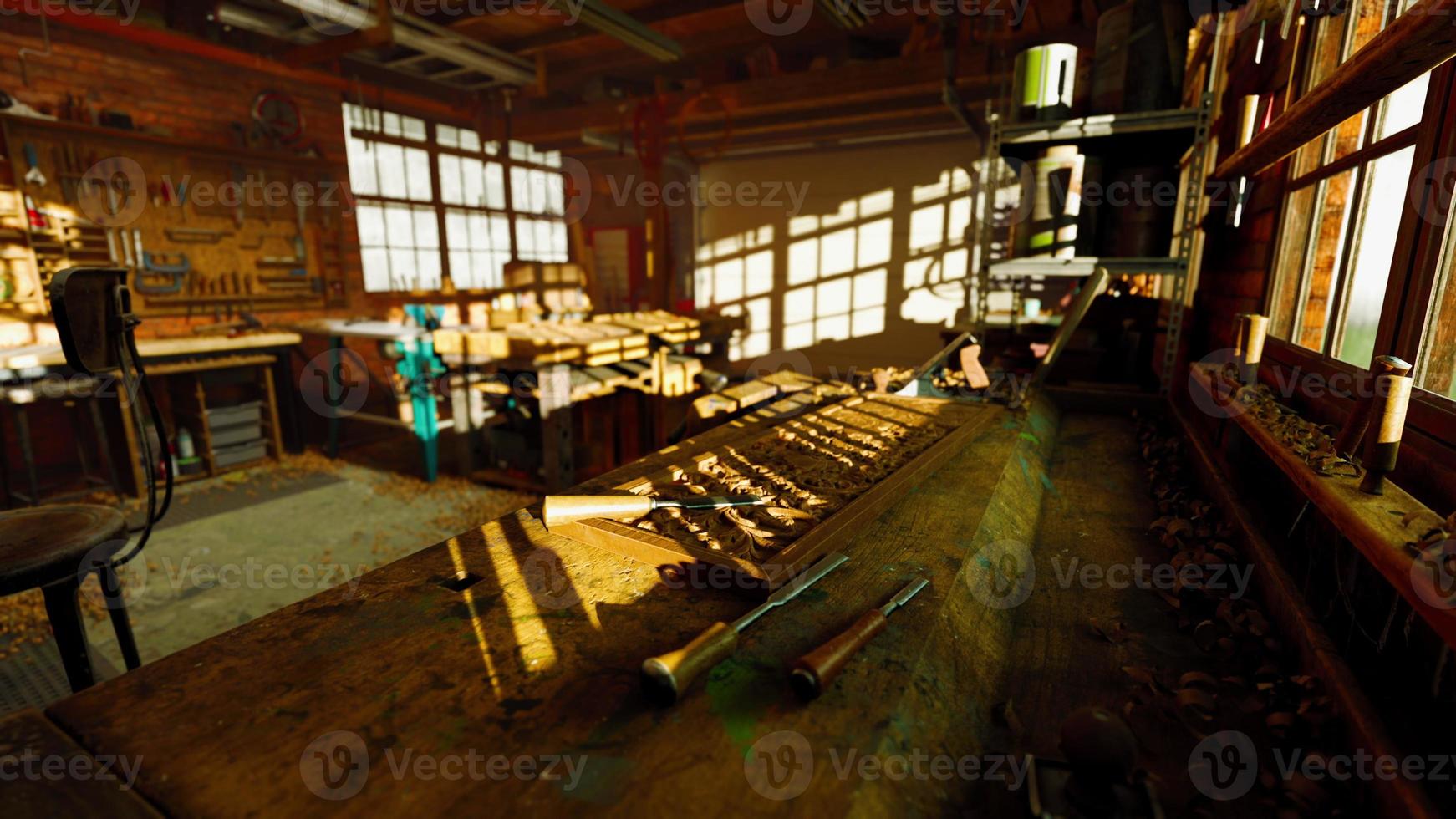 oude traditie workshop in Frankrijk foto