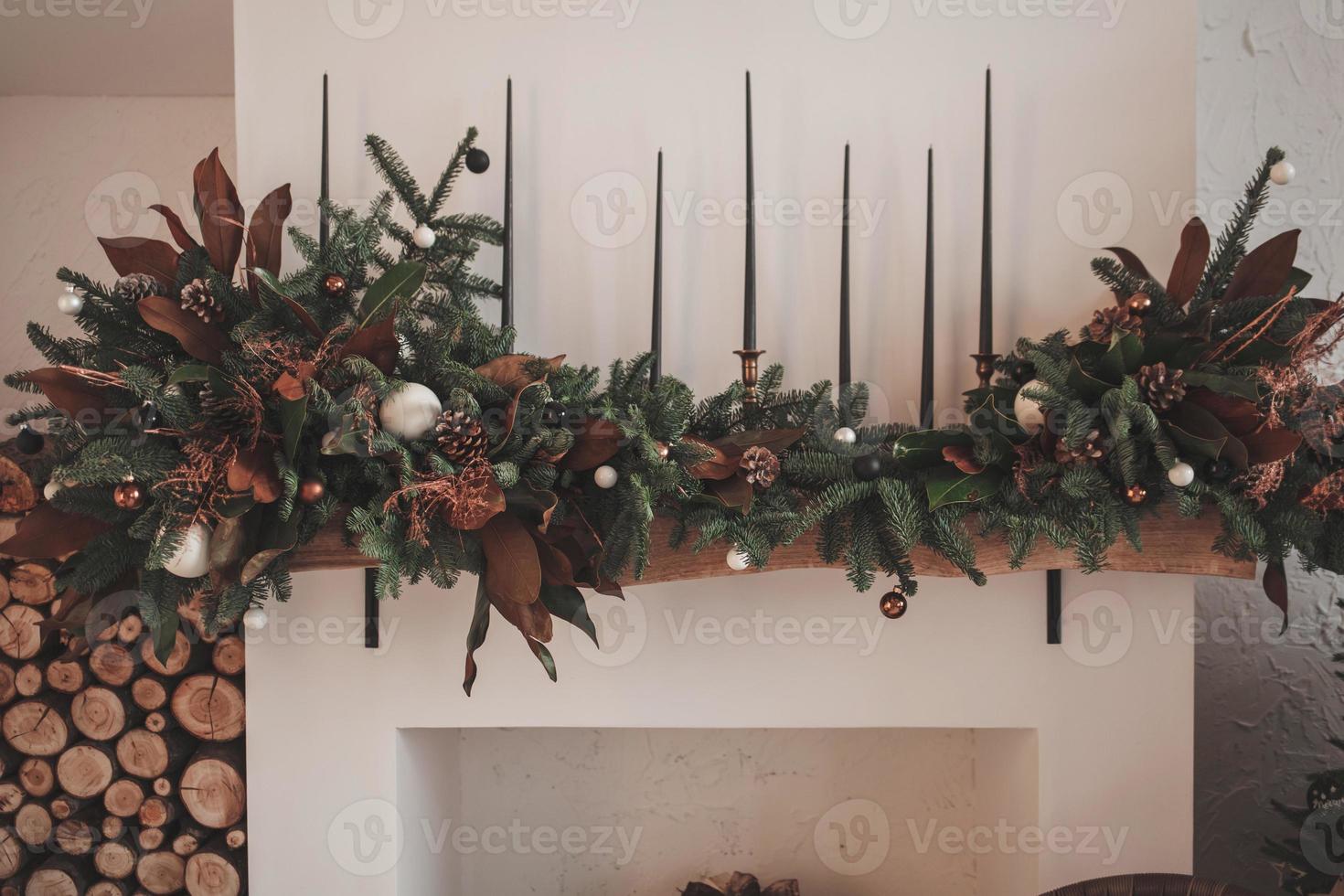 kerstboom decor foto