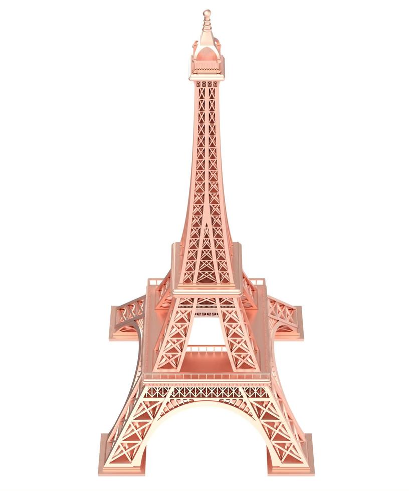 la tour eiffel 3d foto