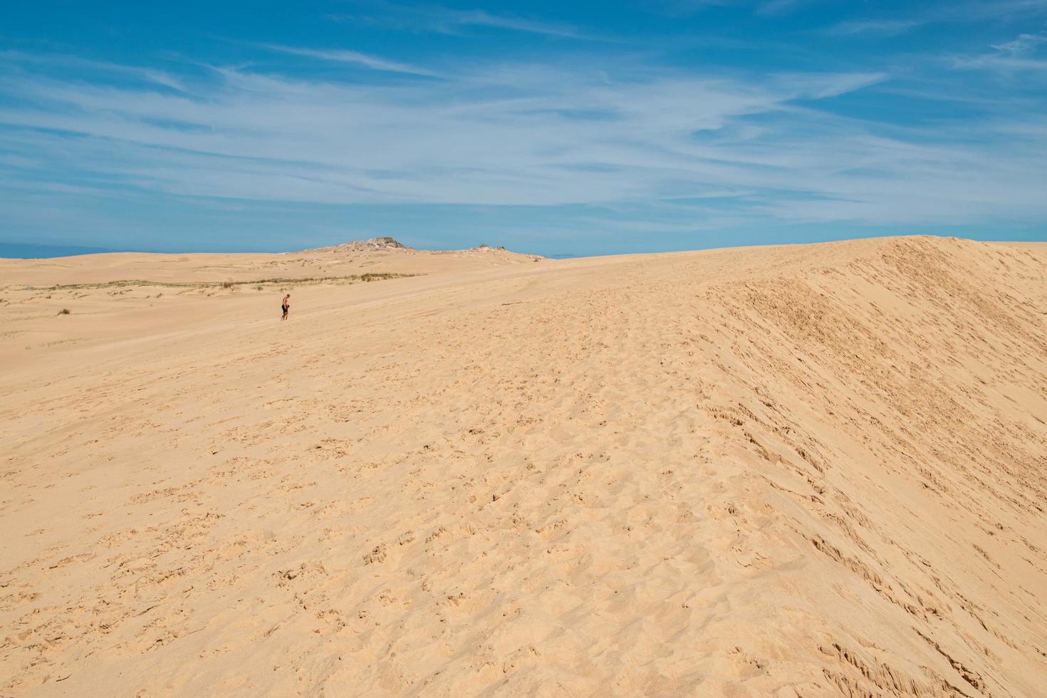 zandduinen in uruguay foto